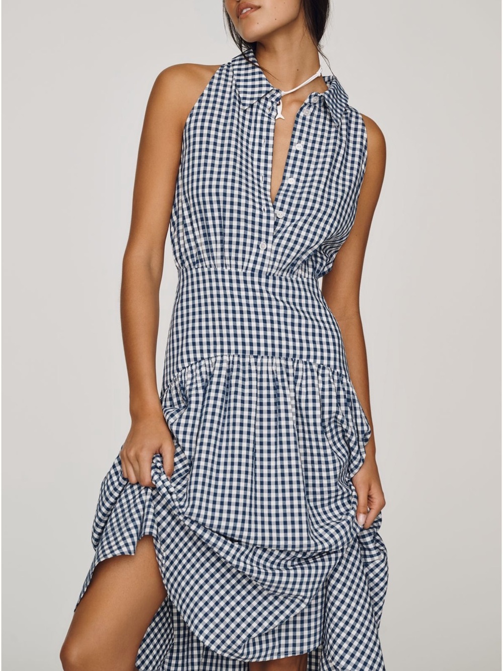 Anthropologie Tobie Drop Waist Dress Size Petite Large